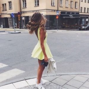 2016 American Apparel Skater Dress
